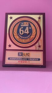 64th Anniversary Trophy from LIC